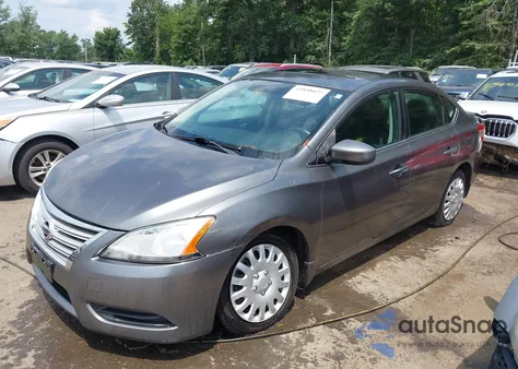 2015 Nissan Sentra Sv из США, поврежденный, VIN 3N1AB7AP9FY359464